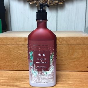 NWT Bath & Body Works Aromatherapy Moisturizing Body Lotion TeaTree Peppermint